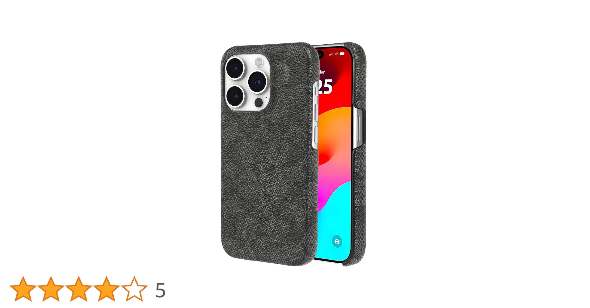 Amazon.co.jp: [Coach] iPhone 15 Pro ケース Leather Slim Wrap Case