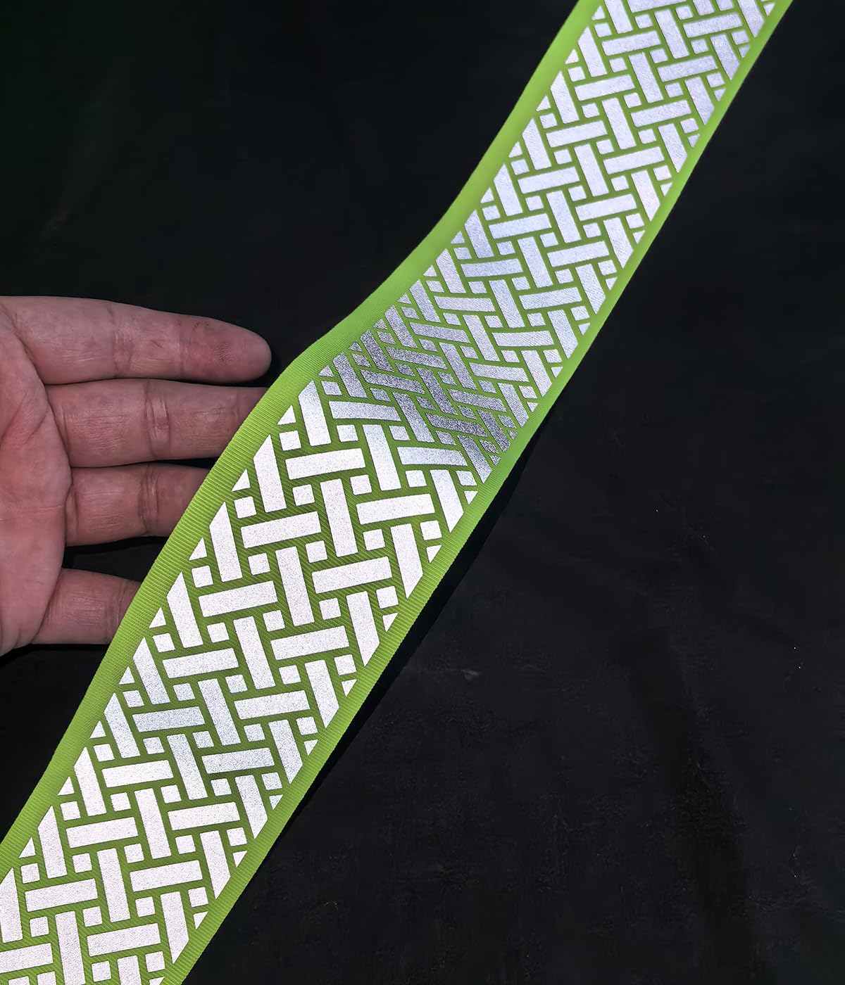 Ruban de transfert thermique réfléchissant en vinyle argenté pour vêtements MN-10 (5,1 cm x 9,1 m)