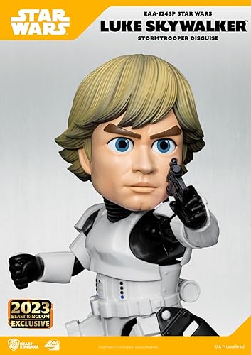 Miniatura 3 de Star Wars Luke Skywalker (disfraz de Stormtrooper) EAA-124SP San Diego 2023 Figura de acción de ataque de huevo
