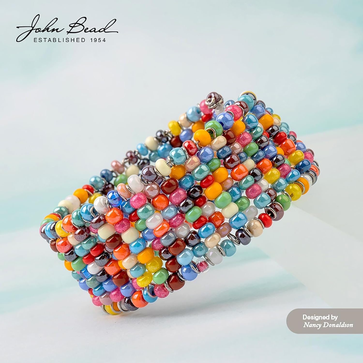 John Bead 24g Vial Czech Glass Seed Beads 10/0 Metallic Gold Beads for Jewelry Making Crafts - Image 5