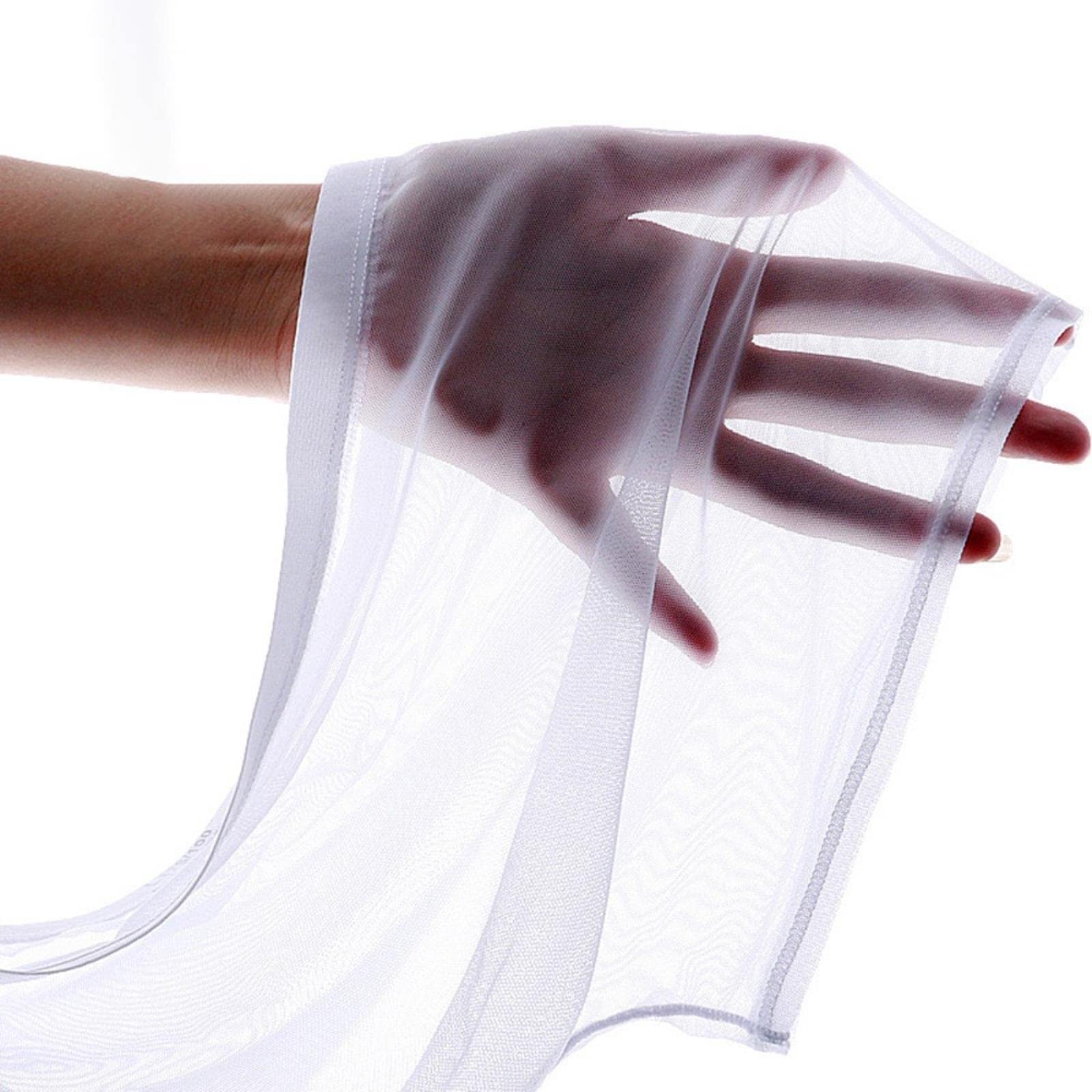 Mens Boxers 4Pcs Transparent Men'S Boxers Bulge Ice Silk See Through Underpants Sexy Men Underwear Low Waist Panties Lingerie Intimates