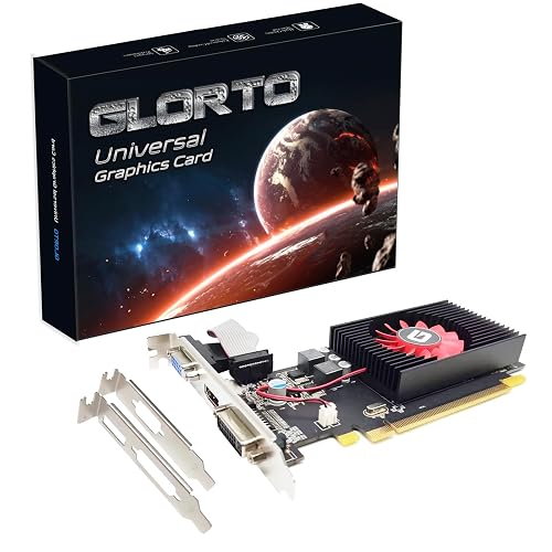 Glorto Radeon HD 5450 1GB DDR3 Low Profile Graphics Card
