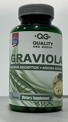 Miniatura 7 de GRAVIOLA MAX - 2500 mg por porción de suplemento de extracto de graviola puro - Guanábana (Annona muricata) - Refuerzo del sistema inmunológico y