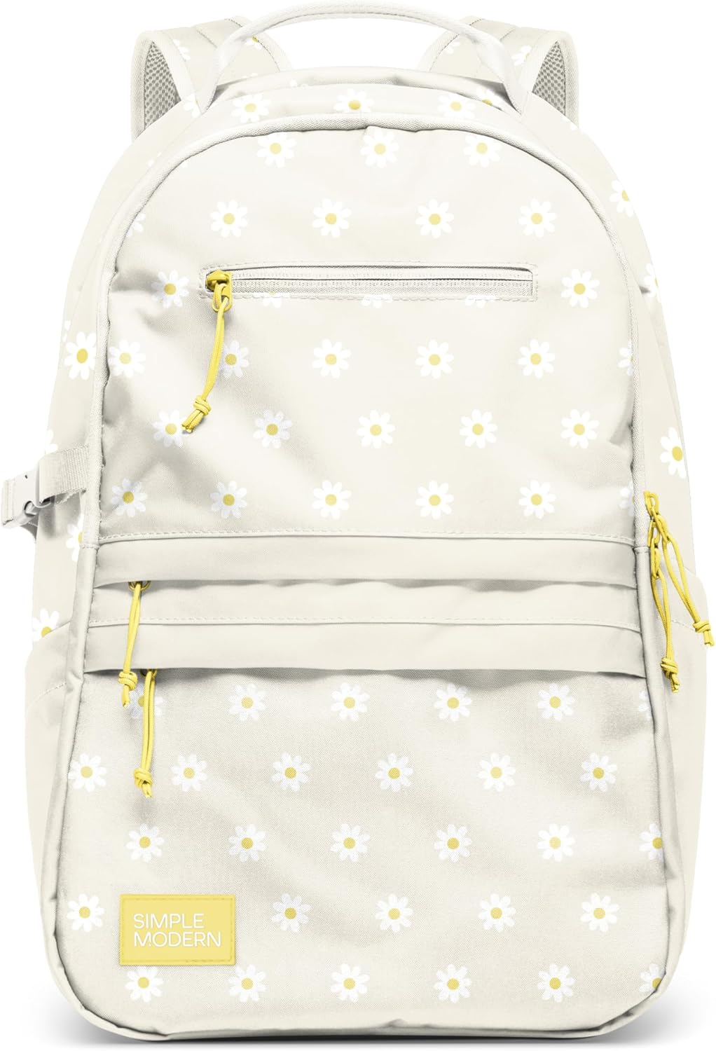 Simple Modern Ellis Backpack for School | Medium 20L Elementary Middle and High School Bookbag for Kids and Teens | Girls and Boys | Cream Florals Medium | 20 Liter Pattern: Cream Florals