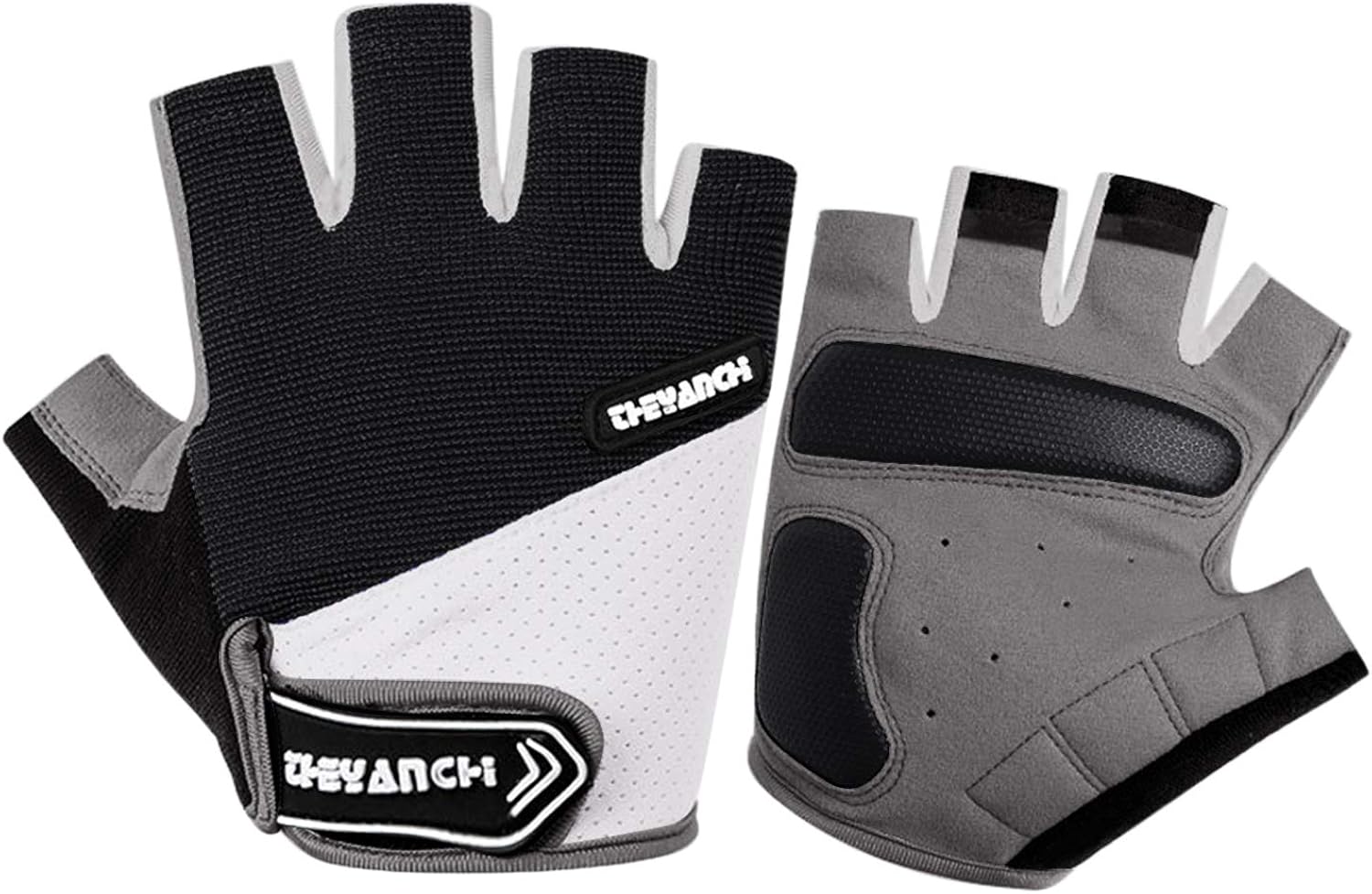 Cycling Gloves for Men Women Fingerless Biking Mittens Antislip Shock