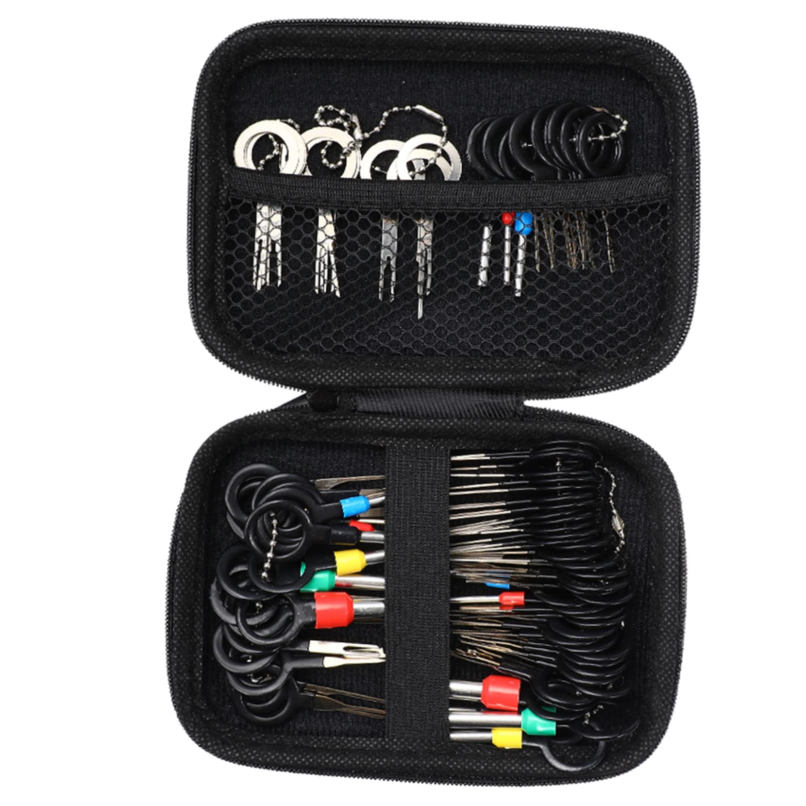 VALICLUD 76pièces Kit Outils Extraction De Bornes De Voiture Extracteur De Broches Outils Automobiles pour Systèmes Électriques Et Charnières
