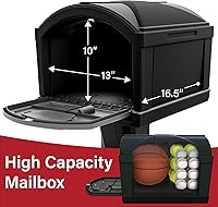 Vista 4 de Simplay3 Buzón T4 de Capacidad Extra Grande XL Sin Excavación con Construcción Duradera, Diseño Resistente a la Intemperie e Instalación Fácil Sin