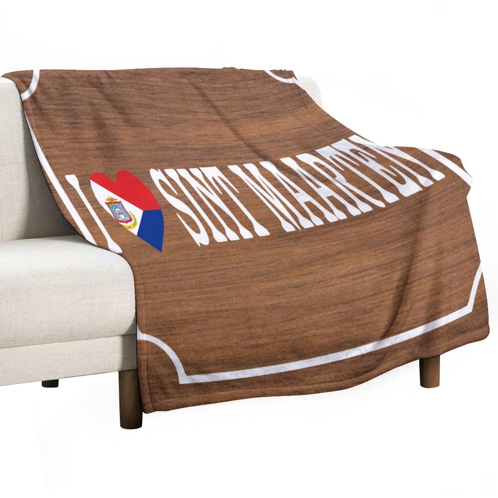 Couverture de lit polaire 177x203cm : plaid pelucheux pour voyage et sport