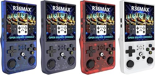 Miniatura 4 de R36MAX 4 pulgadas pantalla reproductor de juegos portátil 64 GB consola de vídeo 4000 mAh batería recargable consola reproductor de vídeo