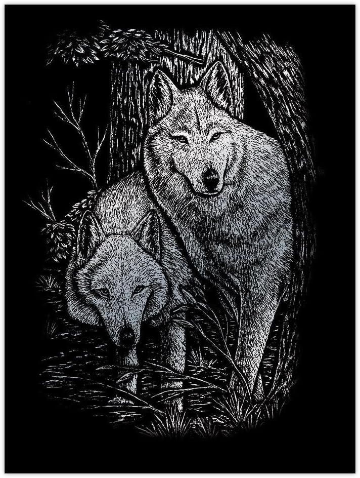 Art Adventure 48pc Art Activities Variety Set, 9 Projects Included, Animals Themed