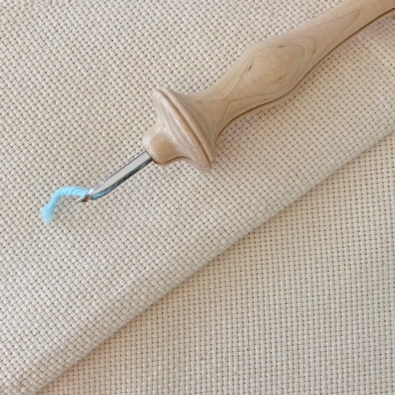 Image of Tufting Cloth - 100% Cotton Monks Cloth for Punch Needle & Rug Hooking | Needlework Fabric for Tufting Gun, Embroidery, Carpet Making & Crafts - Width 1.3 Meter (10 Meter)