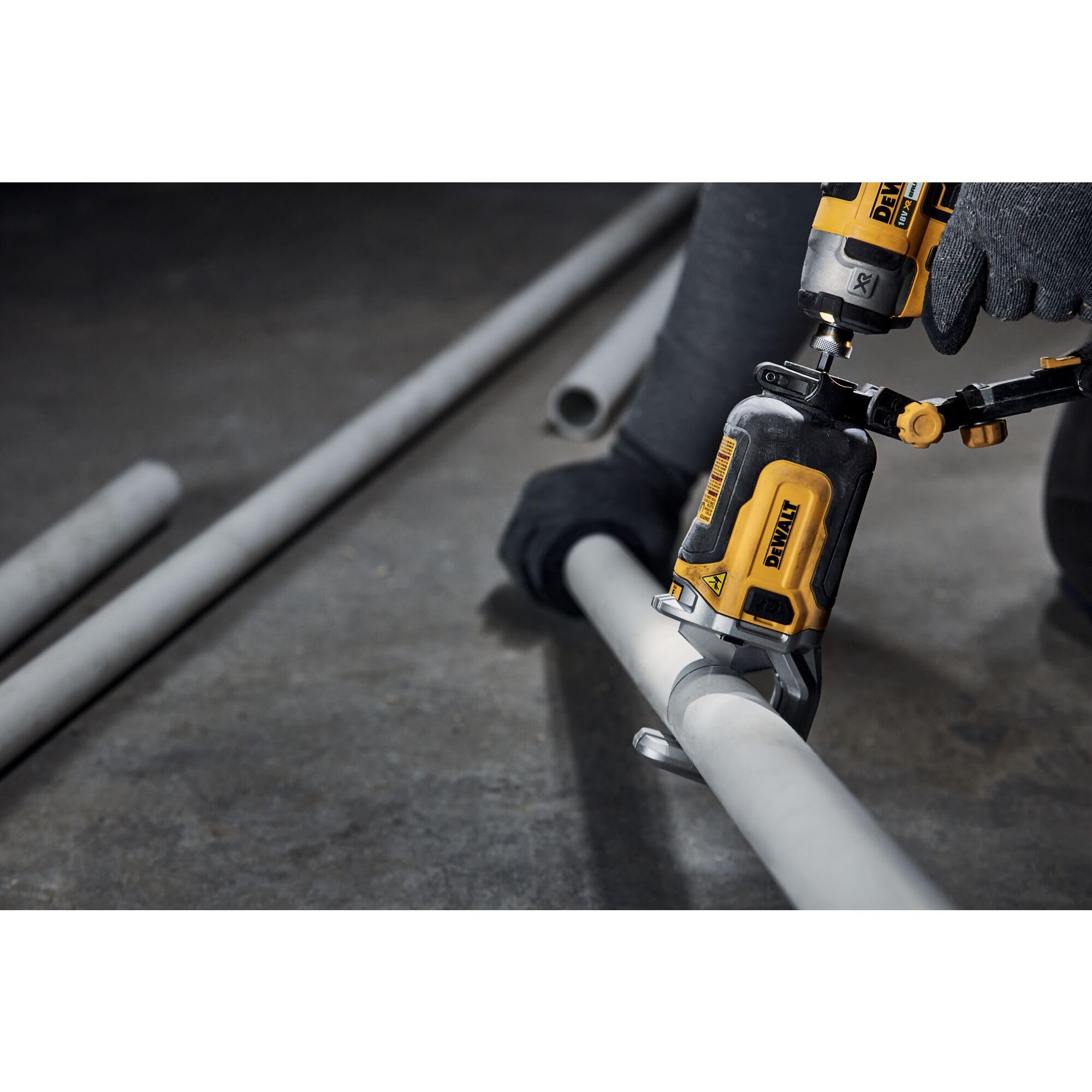 DEWALT Cortatubos para atornillador de impacto para PVC y PEX, DT20560-QZ