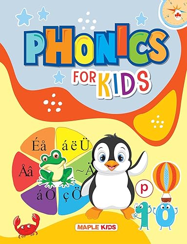 Phonics Activity Book for Kids for Age 5+ - Alphabet Sounds - Phonics Activities - Learning Letter Sounds - Early Learning - Phonics for Children - Sight Words