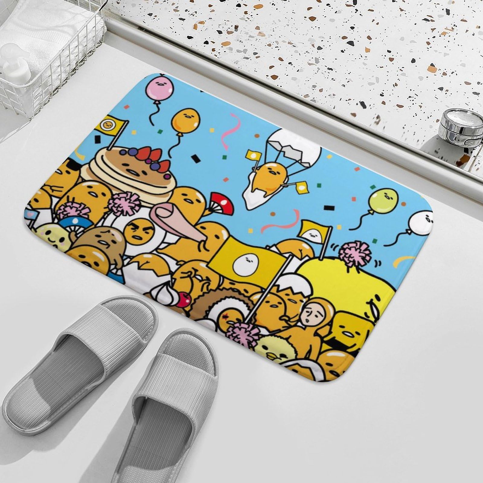 ☆新品☆ラグぐでたまコラボフロアラグ輸入キャラクター可愛いインテリア