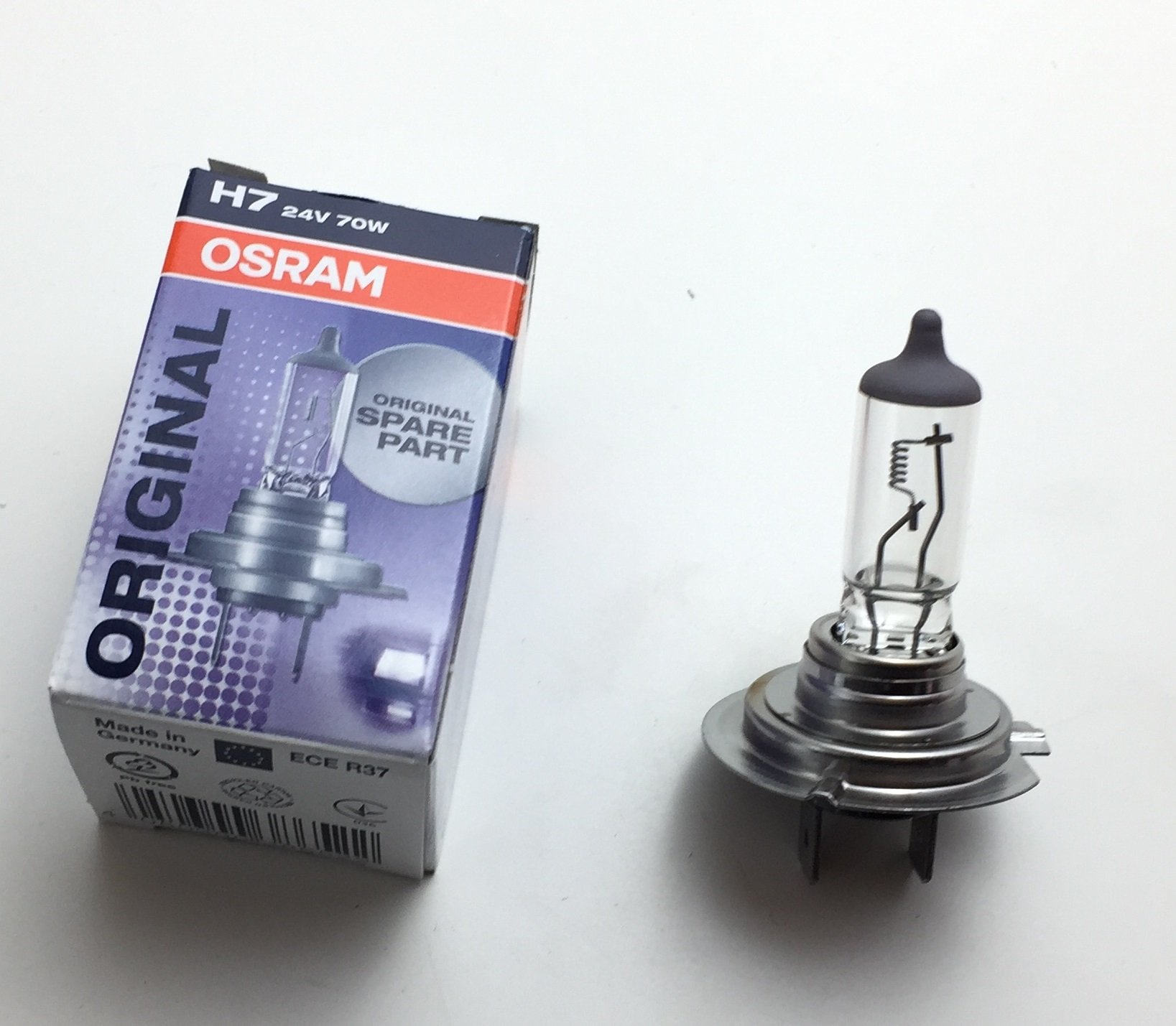 Set di 20 lampade osram Set 10 X H7 24 V 70 W 10 X W5 W 24 V 5 W 64215 2845 24 Volt
