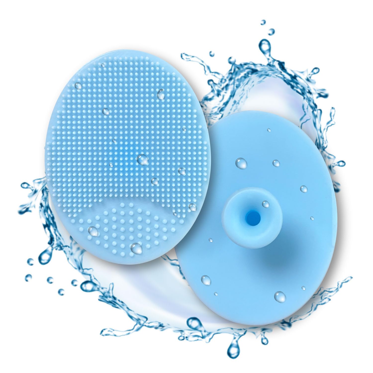 4-in-1 Silicone Facial Cleansing Brush Set