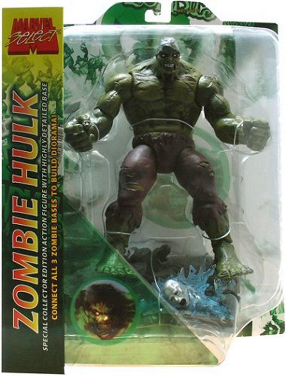 Marvel Select: Zombie Hulk Action Figure 8.5"