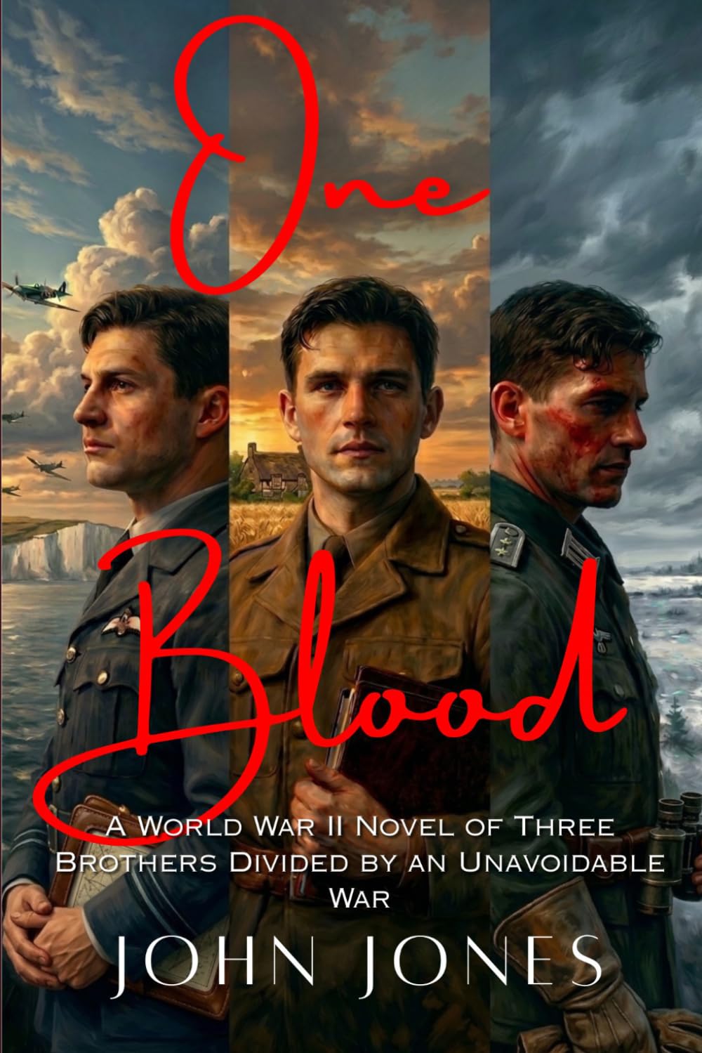 One Blood Three Uniforms: A World War II Novel of Three Brothers Divided By an Unavoidable War