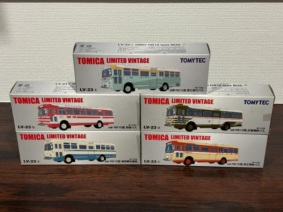 Amazon.co.jp: ☆5台セット☆トミ☆リミテッド☆ヴィンテージ☆バス 