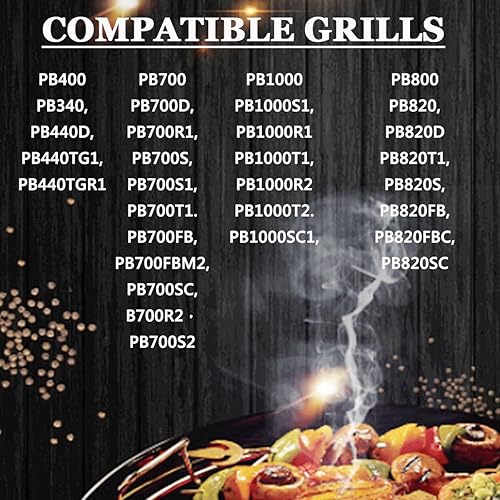 Miniatura 2 de Placa controladora digital Pit Boss de repuesto con función WiFi y Bluetooth, se puede conectar a la aplicación móvil, más fácil de controlar la