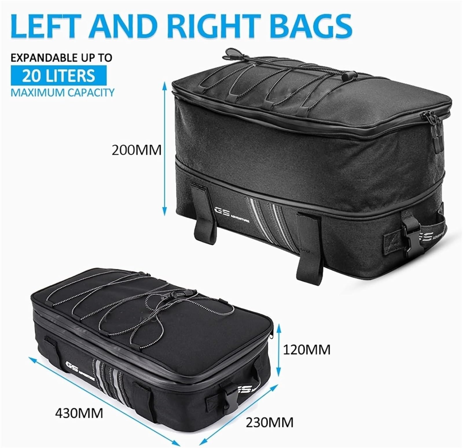 para R1300GS GS 1300 2024 Top Box Bolsas Laterales Bolsa Superior Estuche Bolsas De Equipaje Accesorios Bolsas De Motocicleta