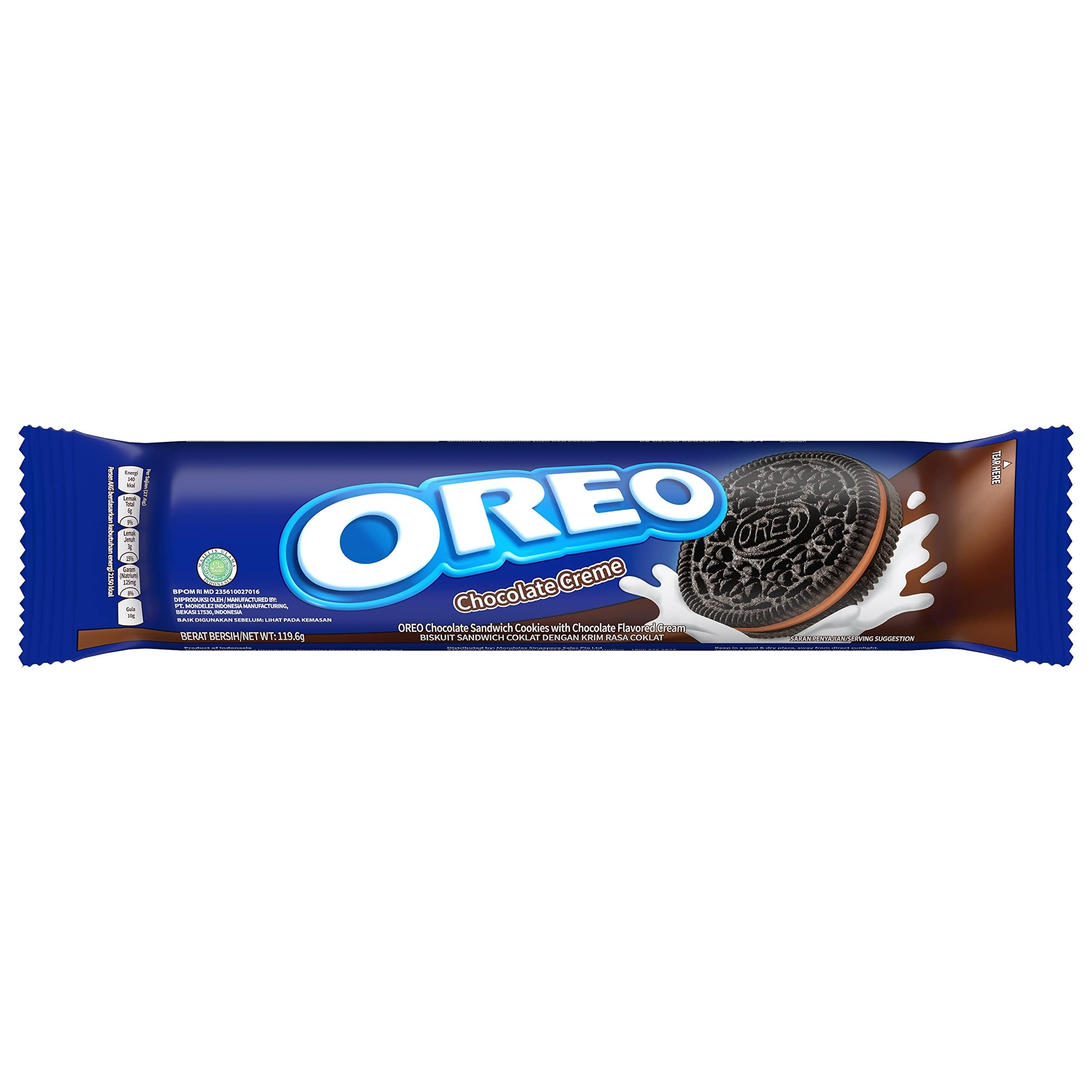 Oreo Chocolate Creme 133g - Rich Chocolate Biscuits with Creamy Chocolate Creme Filling, Ultimate Chocolate Indulgence (B0CS9LVQDV) Amazon Price History, Amazon Price Tracker
