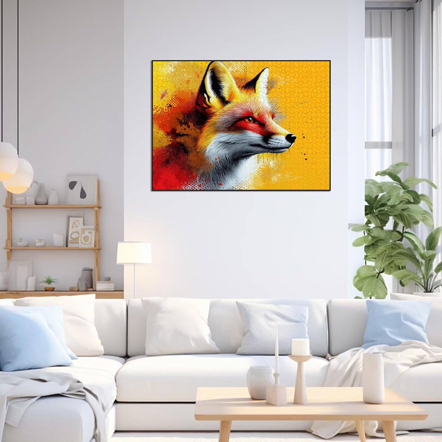Puzzle 4000 Pezzi volpe Puzzle Classici per Gioco Familiare, n-249 | Impossibile Puzzles, Intrattenimento Creativo, Rilassamento e Intelligence, Regalo per Amore e Amico, Home Decor, astratto