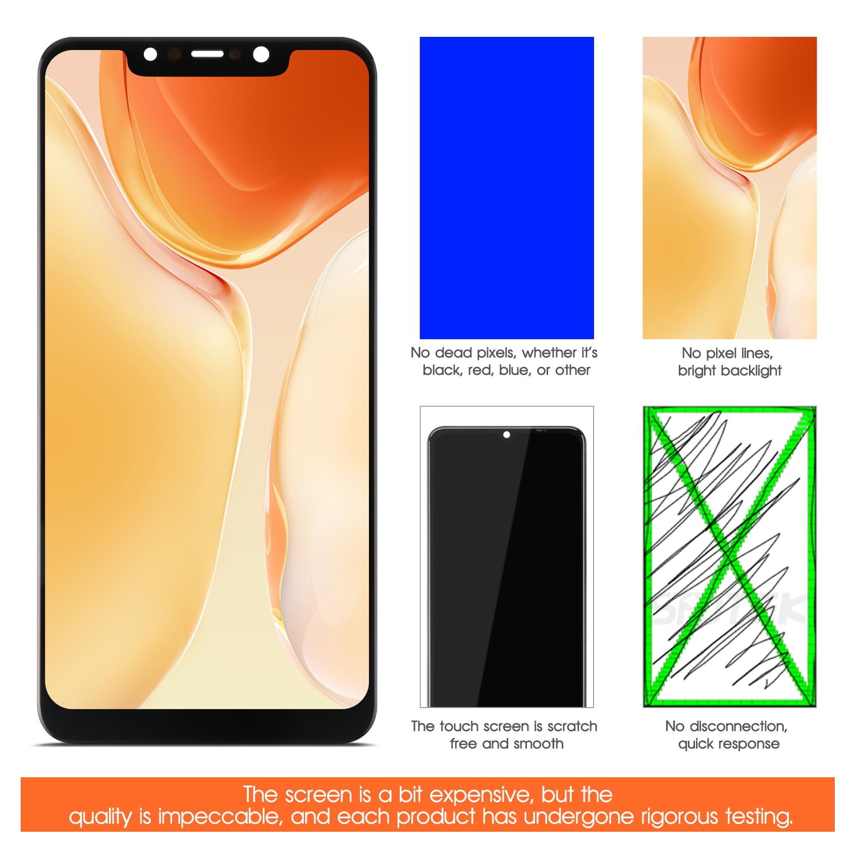 Amazon.com: Screen for Xiaomi Mi Pocophone F1 Screen