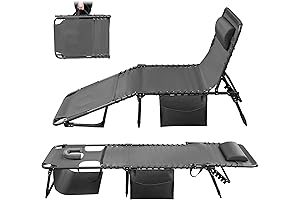 Greesum Chaise Lounge: Your Portable Beach Oasis