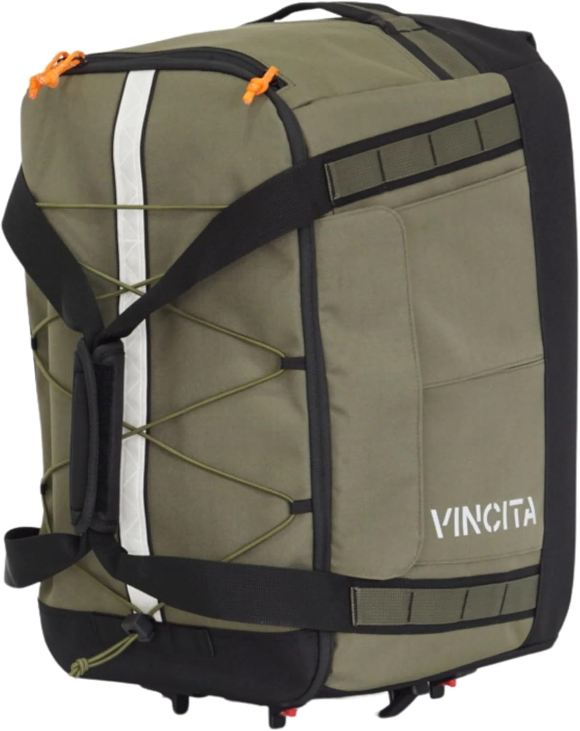 Sacoche Vélo Pliable Vincita Voyage – Sac à Dos 37L, Résistant à L'eau – Idéal Pour Le Cyclisme