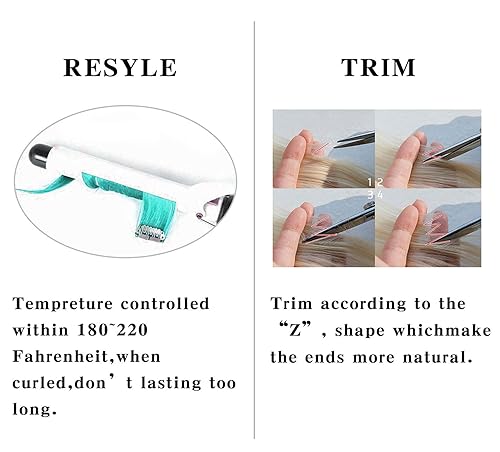 Miniatura 4 de Rhyme 8 extensiones de cabello de colores con clip de 21 pulgadas para niñas y mujeres, accesorios para el cabello, pelucas, postizos, regalo de