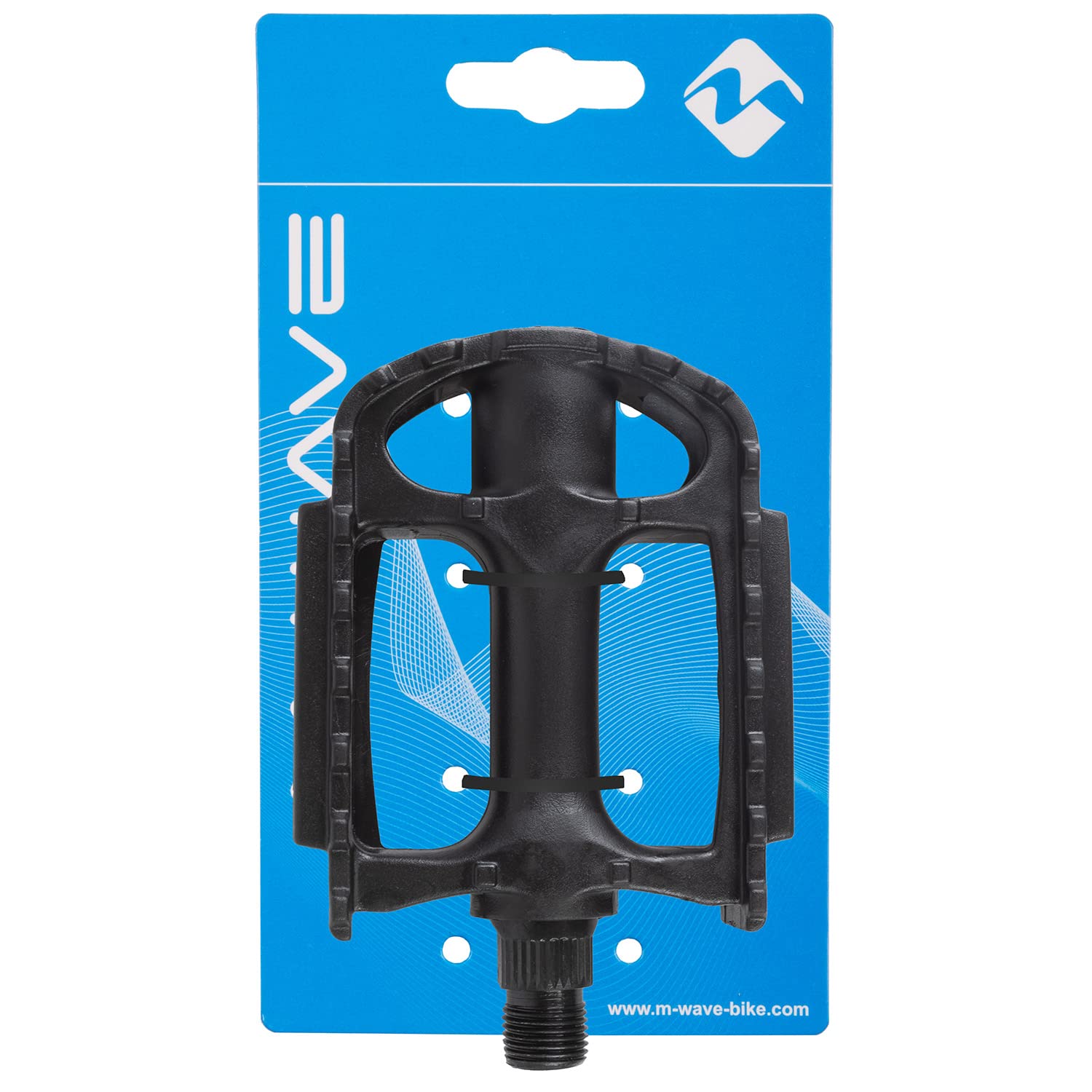 M-Wave Unisex Adult Steady K3 MTB pedał MTB, czarny, 95 x 72 mm