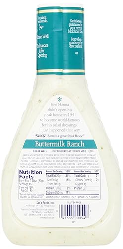 Miniatura 3 de Ken de alimentos Buttermilk Ranch Vestidor 16oz