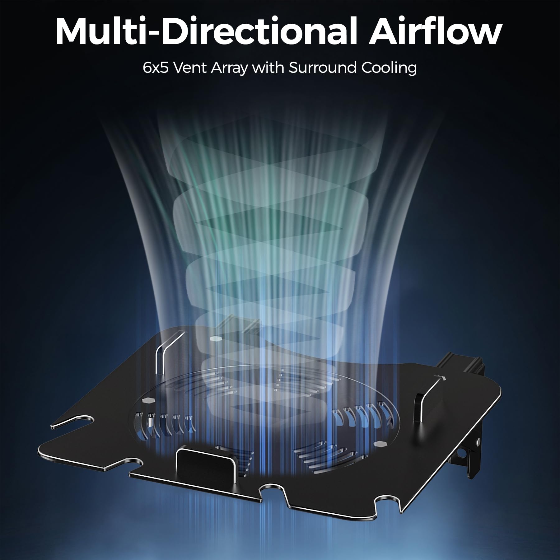 Soporte de pared para Xbox Series X con ventilación de refrigeración, soporte de aluminio plegable con almacenamiento para controlador, base segura y fácil instalación (color negro)