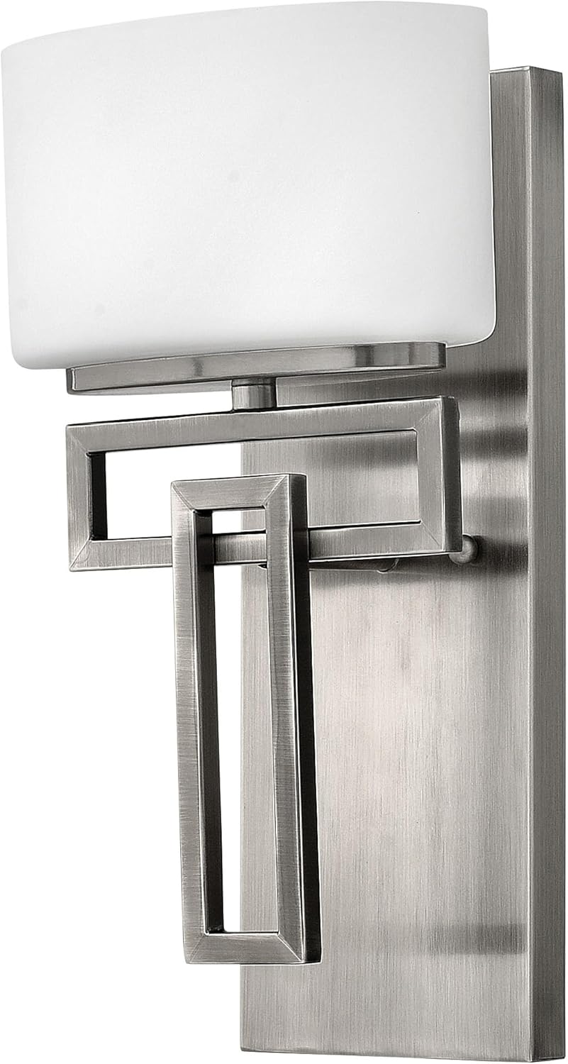 Hinkley Lanza Contemporary Modern One Light 60W G9 Bathroom Vanity Fixture, Antique Nickel