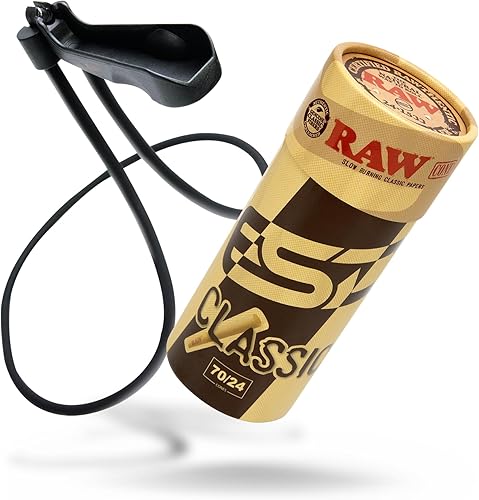 RAW Ahumador manos libres + RAW 7024 conos paquete de 100