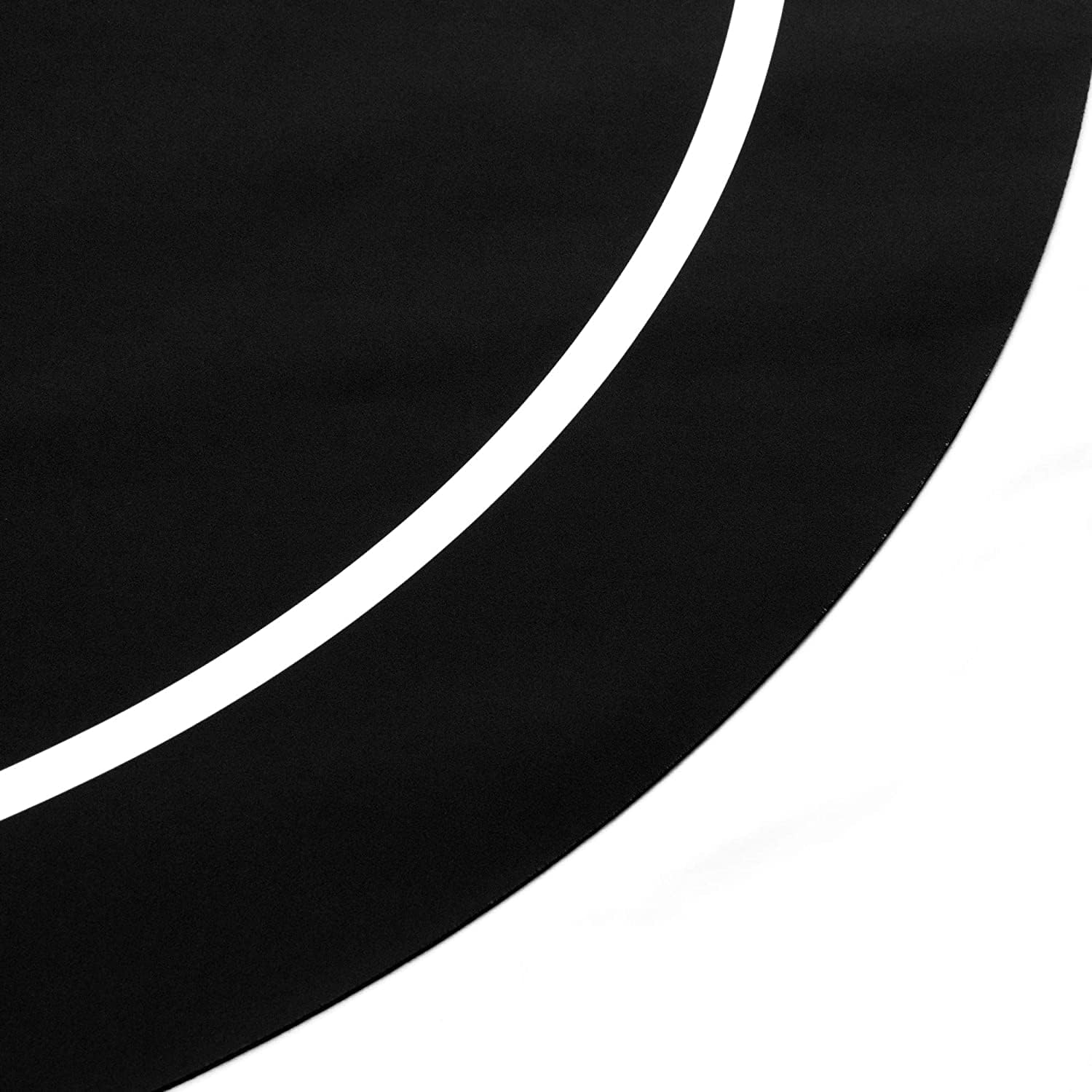 Tabletop Game Felt Mat 70'' X 35'' Poker Table Layout, Oval Poker Table with Carrying Bag, Family Party, Casino,Black