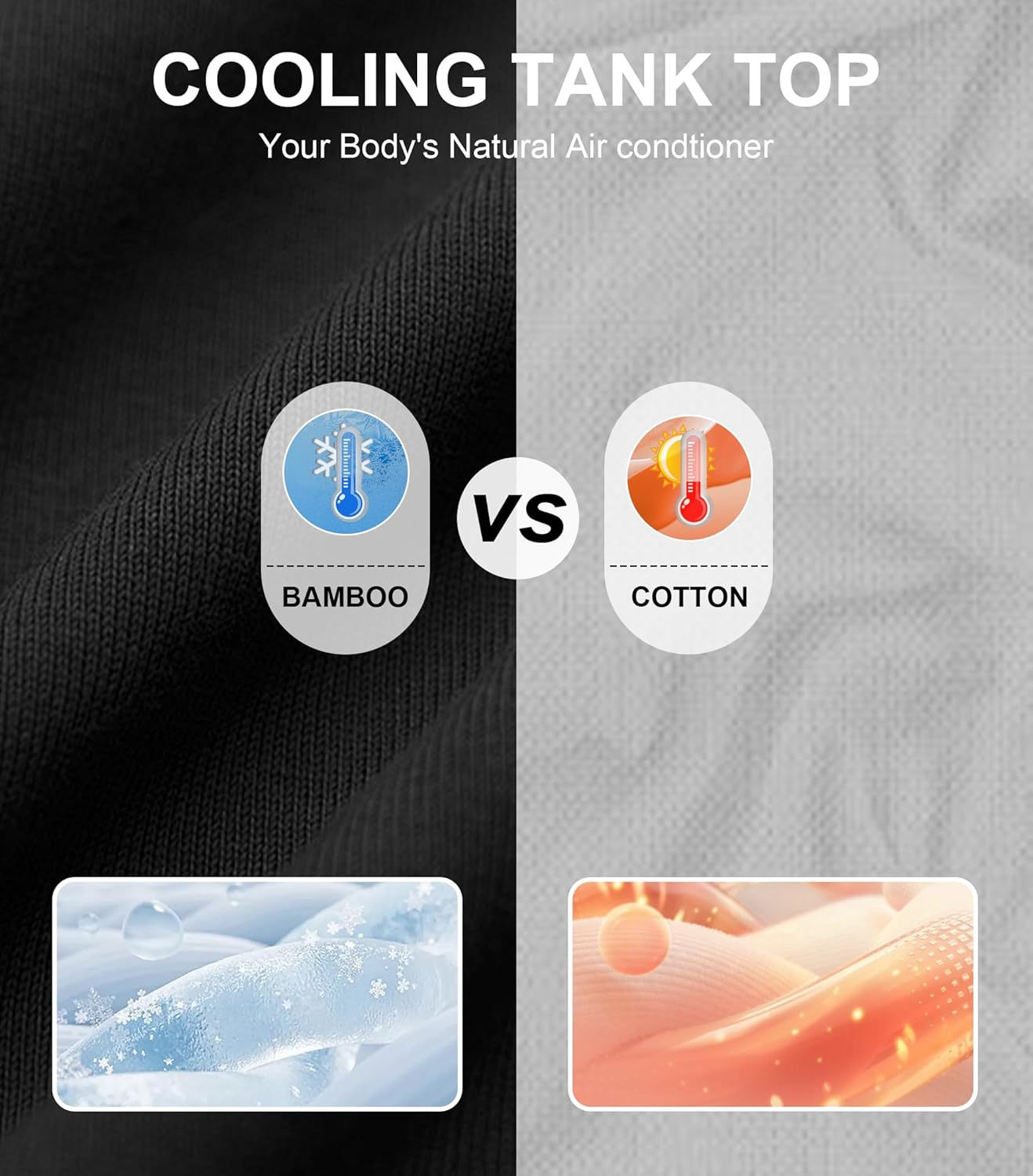 COLORFULLEAF Women's Long Tank Tops Bamboo Rayon Sleeveless Layering Camisole Summer Tank Tops for Women Undershirts 3 Pack - Image 4