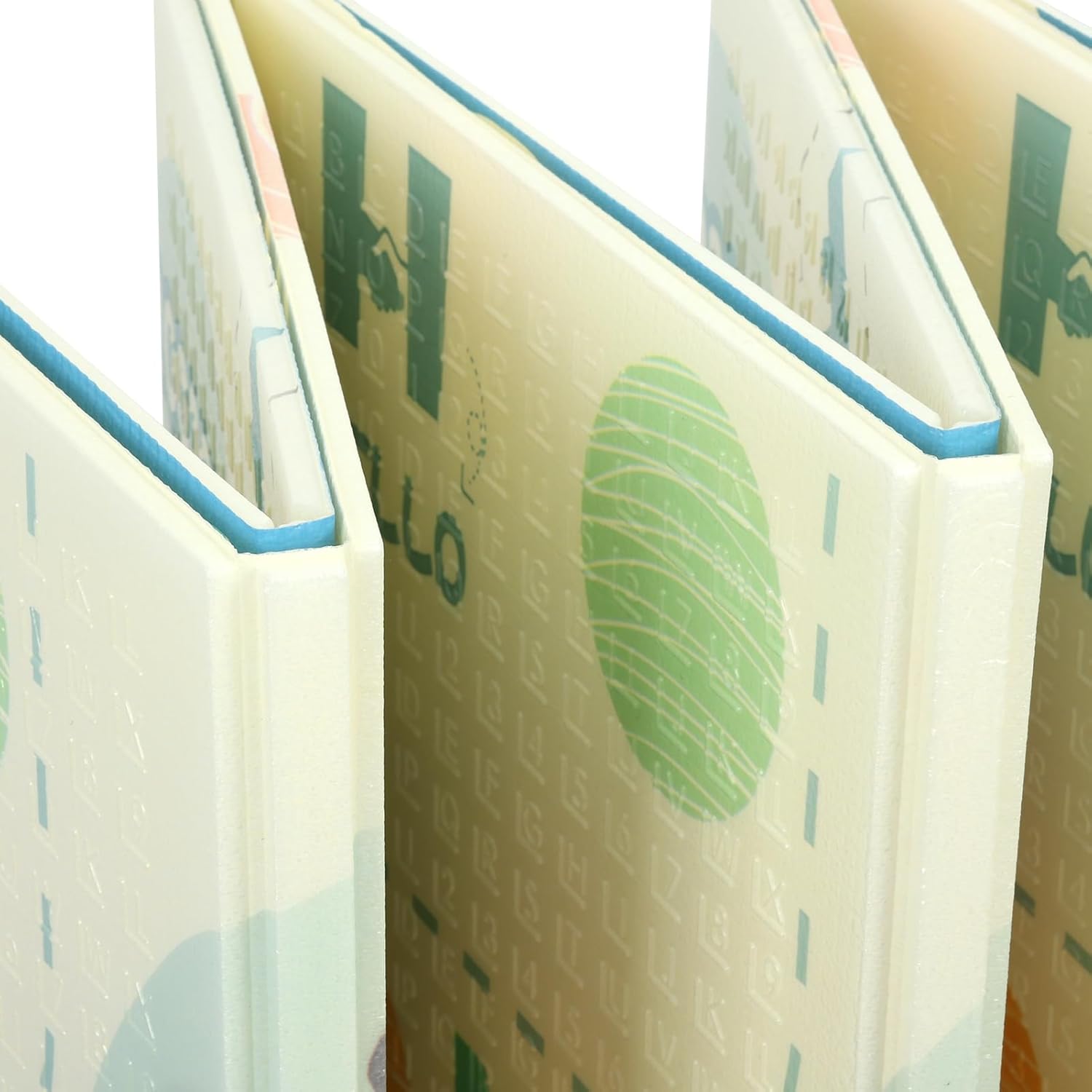 Baby Play Mat, 80x72 Inch Play Mat Perfect for Use Baby Playpen, Extra Large Crawling Mat with Cartoon Animal Pattern, Thick Foam Play Mat Portable Baby Floor Mat for Infant Toddler Giraffe