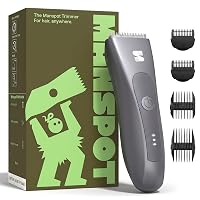 MANSPOT Rasoio Elettrico Corpo Uomo, Depilatore con Lama in Ceramica