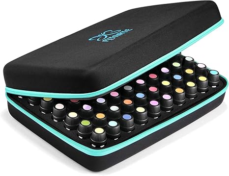 FITNATE Essential Oils Storage Case for 5ml, 10ml, 15ml Oils