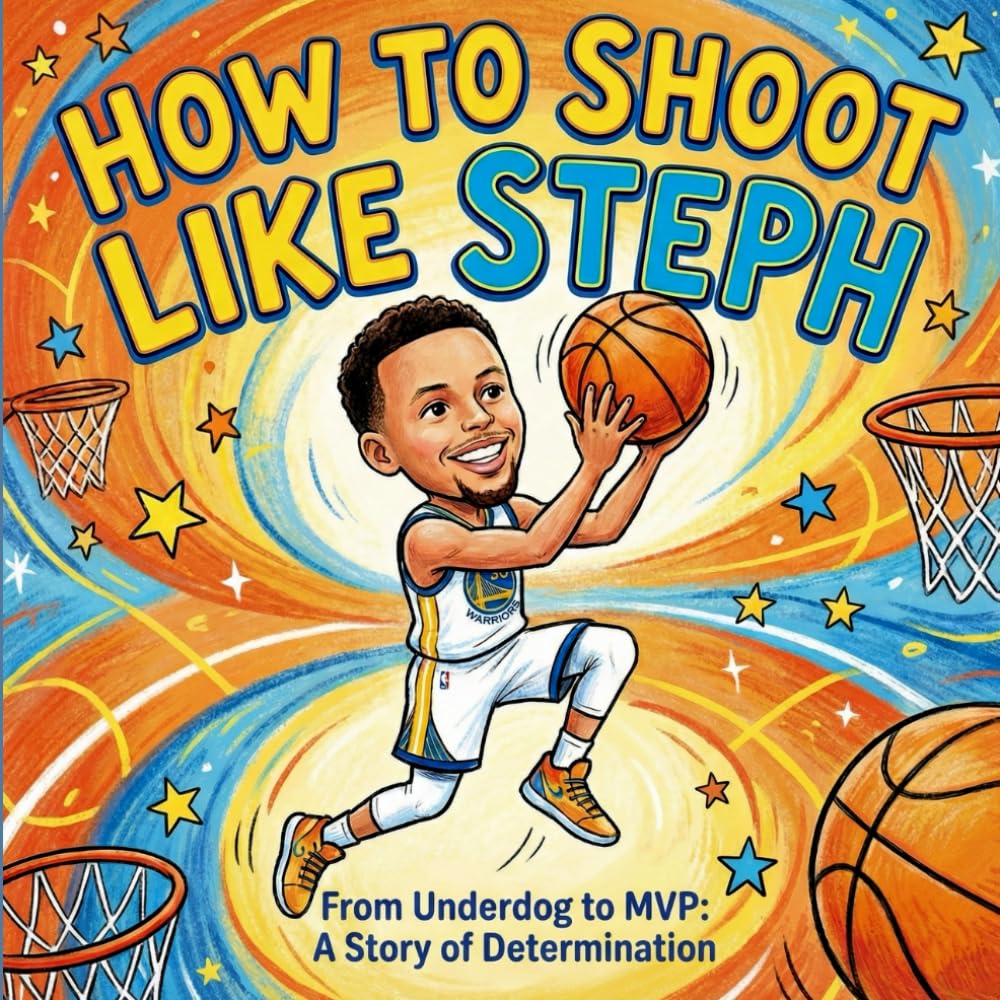 How To Shoot Like Steph. From Underdog To MVP: A Story of Determination: Stephen Curry Biography Book For Kids (Basketball Books For Children) (Against the Odds: Sports Heroes)