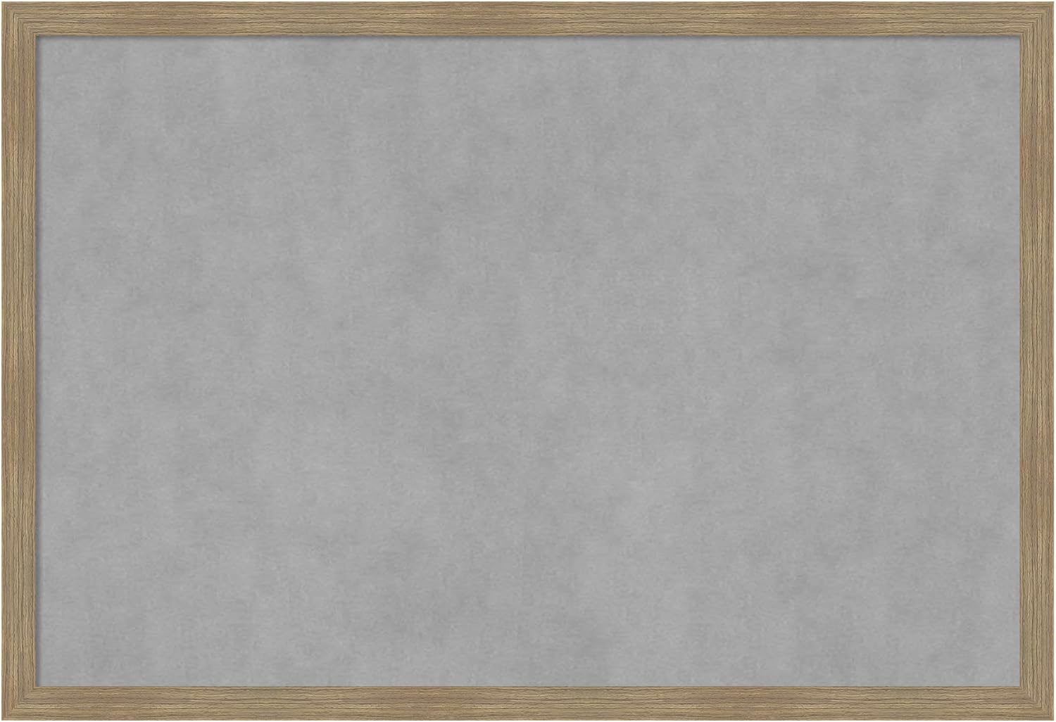 Amanti Art Framed Magnetic Board (38 x 26) Woodgrain Stripe Mocha Magnet Board, Large Magnetic Bulletin Board for Office Decor, Mudroom, Kitchen or Organization Drop Zone from WI, USA