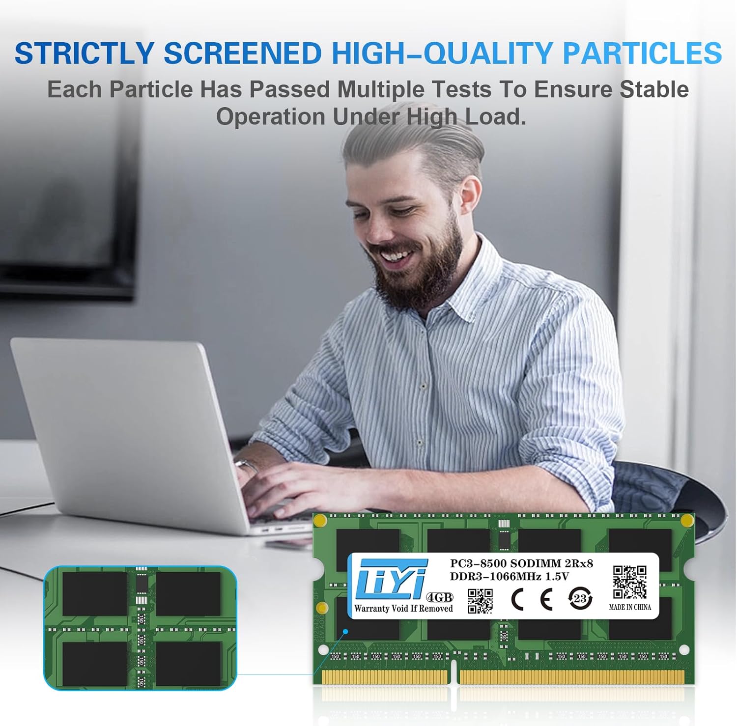 LIYI 4GB DDR3 1066MHz Review: Testado por 30 dias em laptop