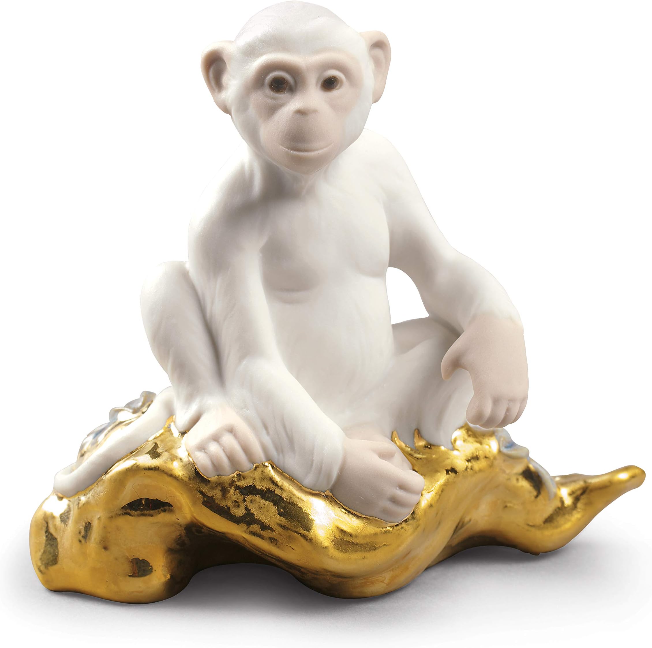 LLADRÓThe Monkey Figurine. Mini. Porcelain Monkey Figure.