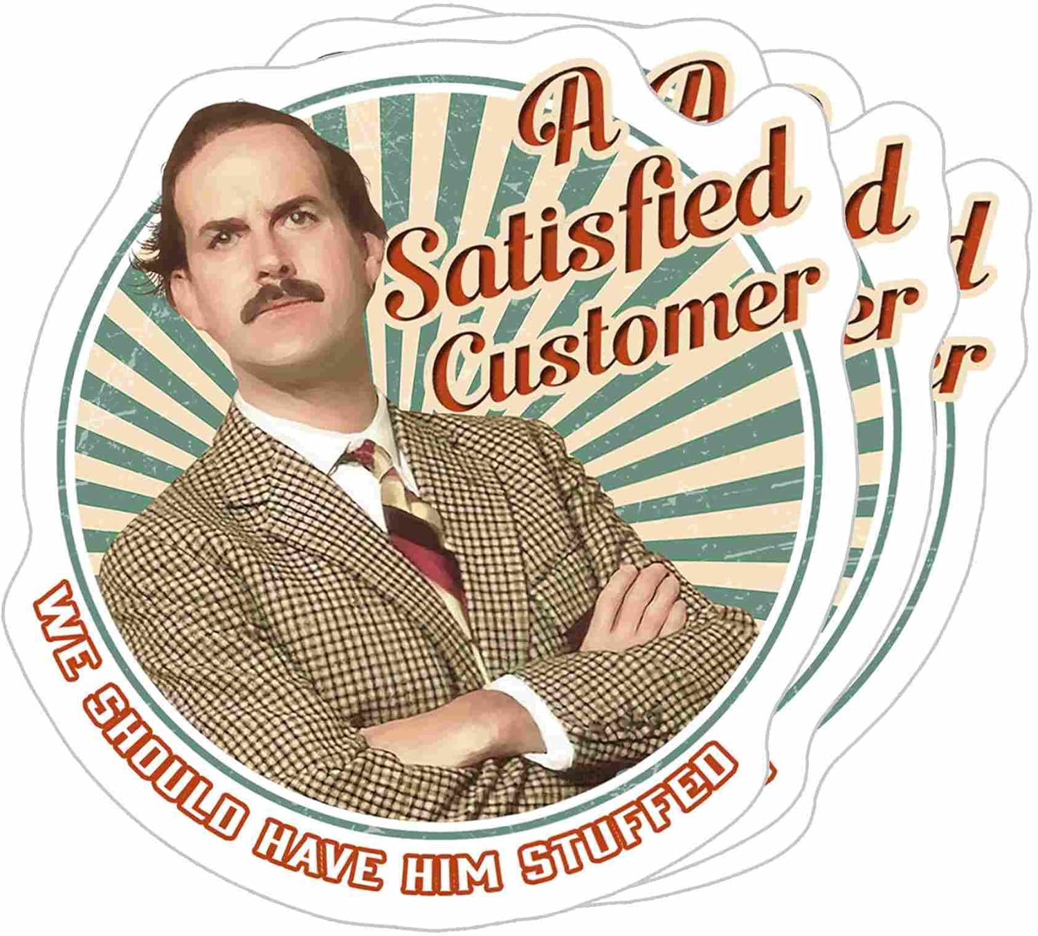 Basil Fawlty Fawlty Towers A Satisfied Customer We Should Have Him Stuffed Vintage