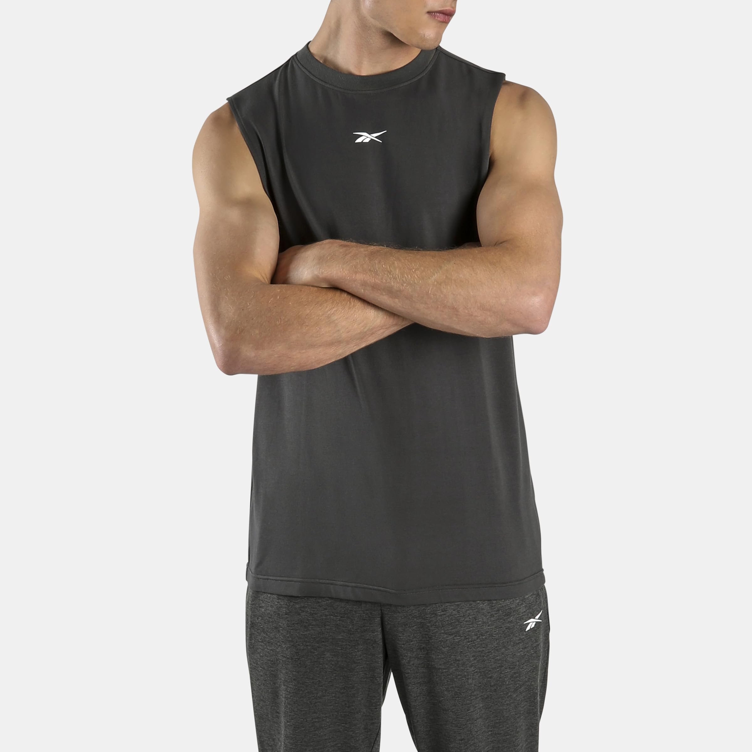 Reebok Athlete Off-Day Relaxed Tank Gray