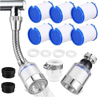 CRAFTHROU 1 Conjunto De Purificadores De Água Clarificador De Água Filtro De Elemento De Filtro Filtro De Água Para Pia Adaptador De Extensão Extensor De Conector Curto Conjunto De