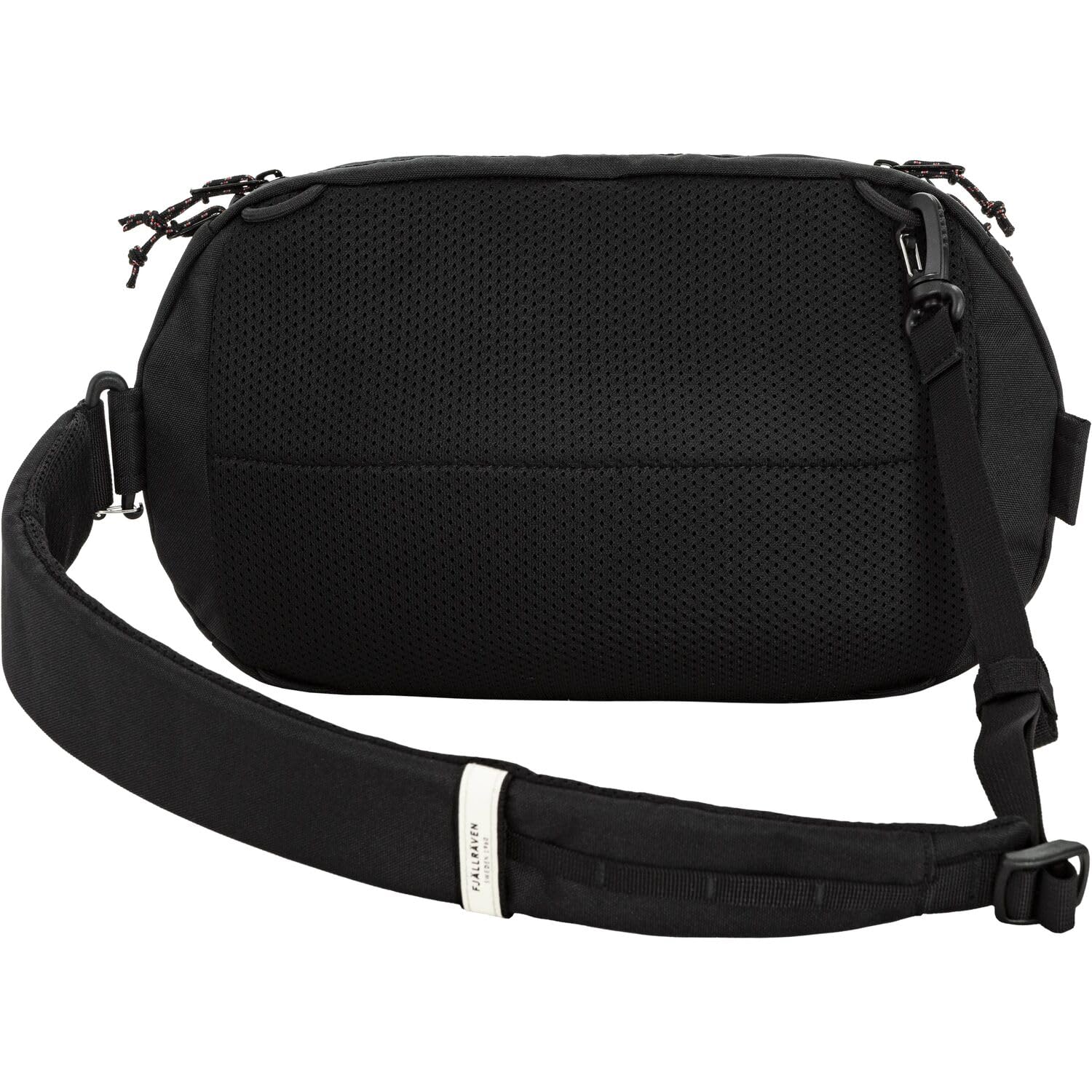 Unisex Black Fjallraven Skule Sling 6 Crossbody Bag - Cycling Bag - One Size