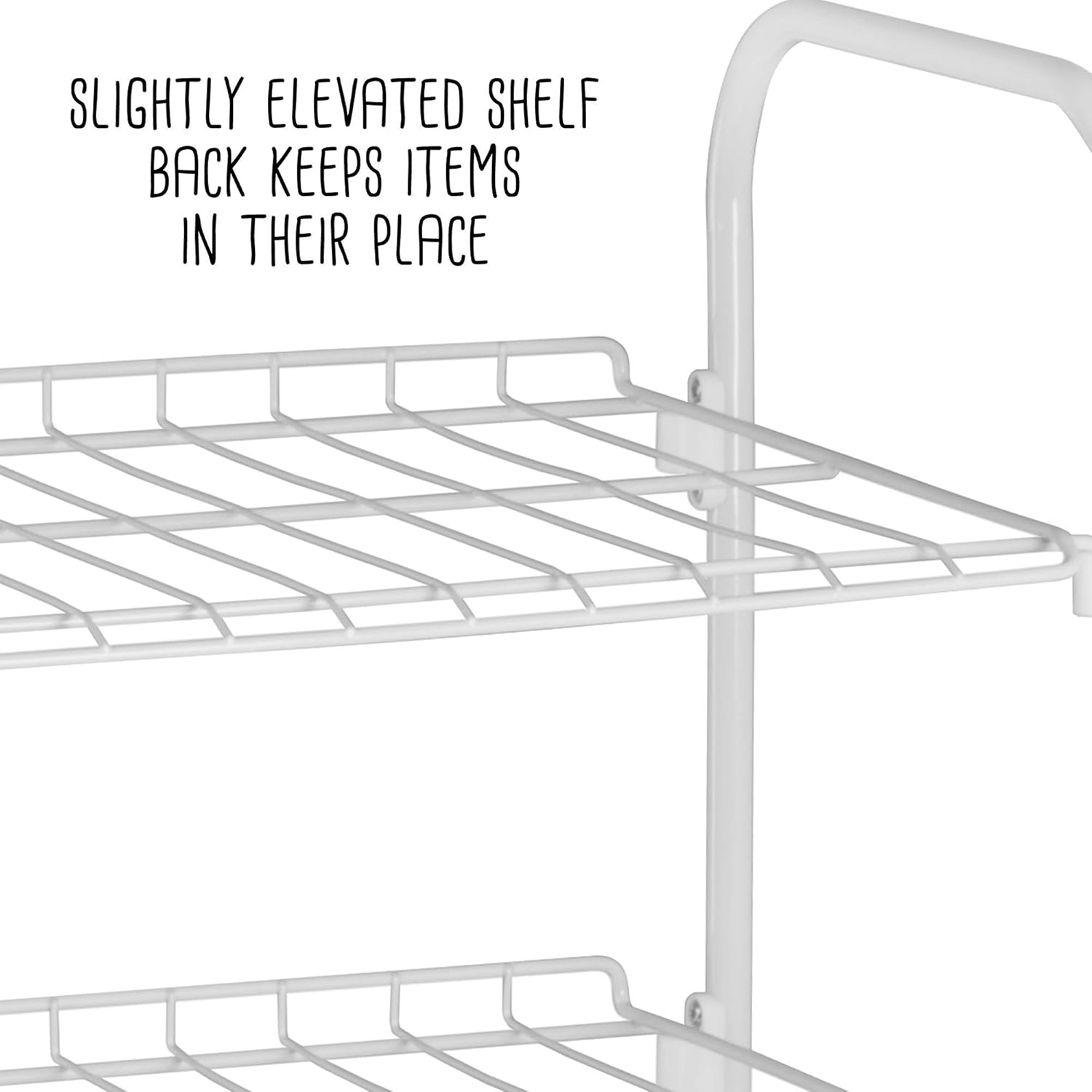 Honey-Can-Do 4-Tier White Metal Shoe Rack and Accessories Storage SHO-01172 White : Home & Kitchen